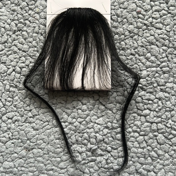PHOCAS Clip in Human Hair Fringe Bangs - Picture 8 of 11